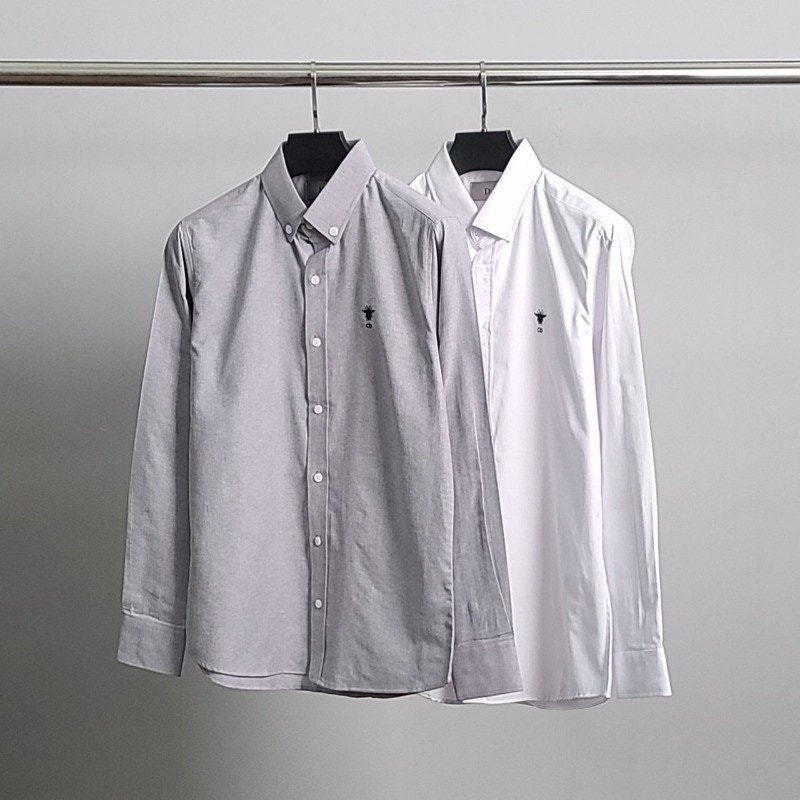 💕 디* 블랙벌자수 옥스포드 셔츠