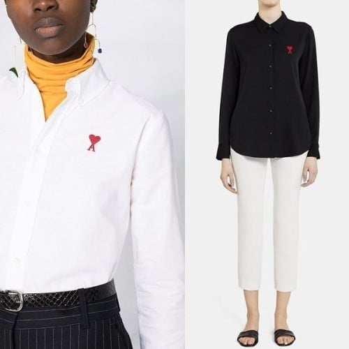 💕 아* 스몰레드하트 셔츠