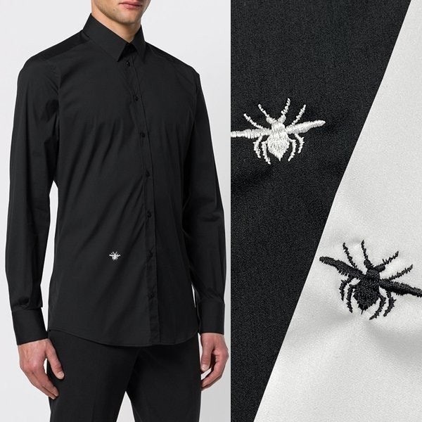 💕 디* 꿀벌자수 솔리드셔츠