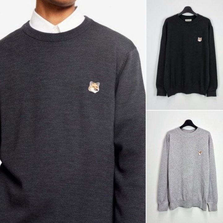 💕 메* 키츠네 폭스헤드 라운드니트 (남성)