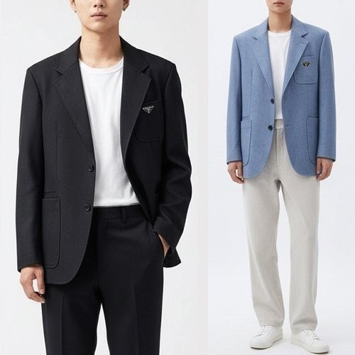 💕 프** 포켓플레이트 블레이저