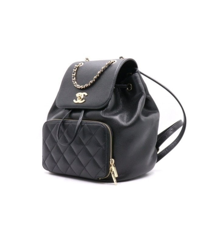 💕 샤* 캐비어 백팩 금장