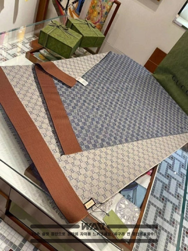 💕 구* 시그니쳐 빈티지 gg 패턴 머플러