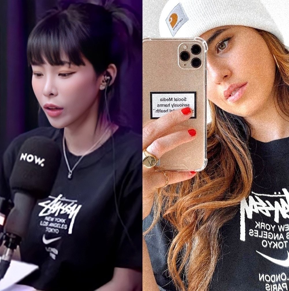 ▫️ N*KE × S*USSY ▫️ 🤍 인기커플반팔 🤍