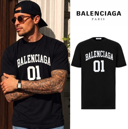 ⚪▫️ ba*enci*ga new 01 Logo T-SHIRT ▫️⚪