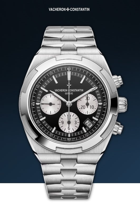 바쉐론 콘스탄틴 오버시즈 5500v 블랙다이얼