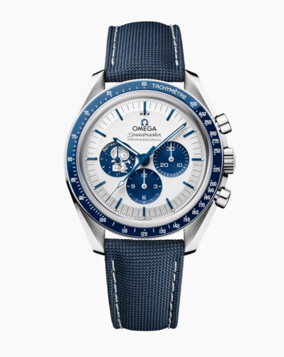 오메* 스피드마스터 실버 스누피 어워드 50주년 에디션