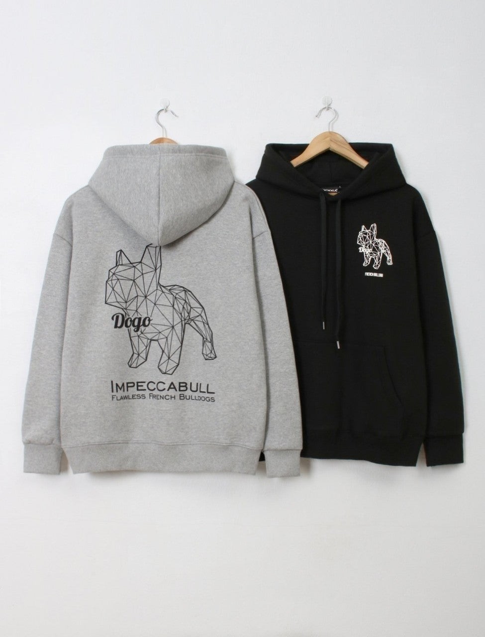 프렌치독 루즈핏 후드 101