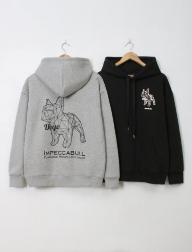 프렌치독 루즈핏 후드 101