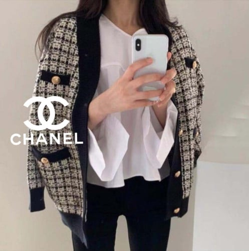 샤 하니 트위드 가디건 1550