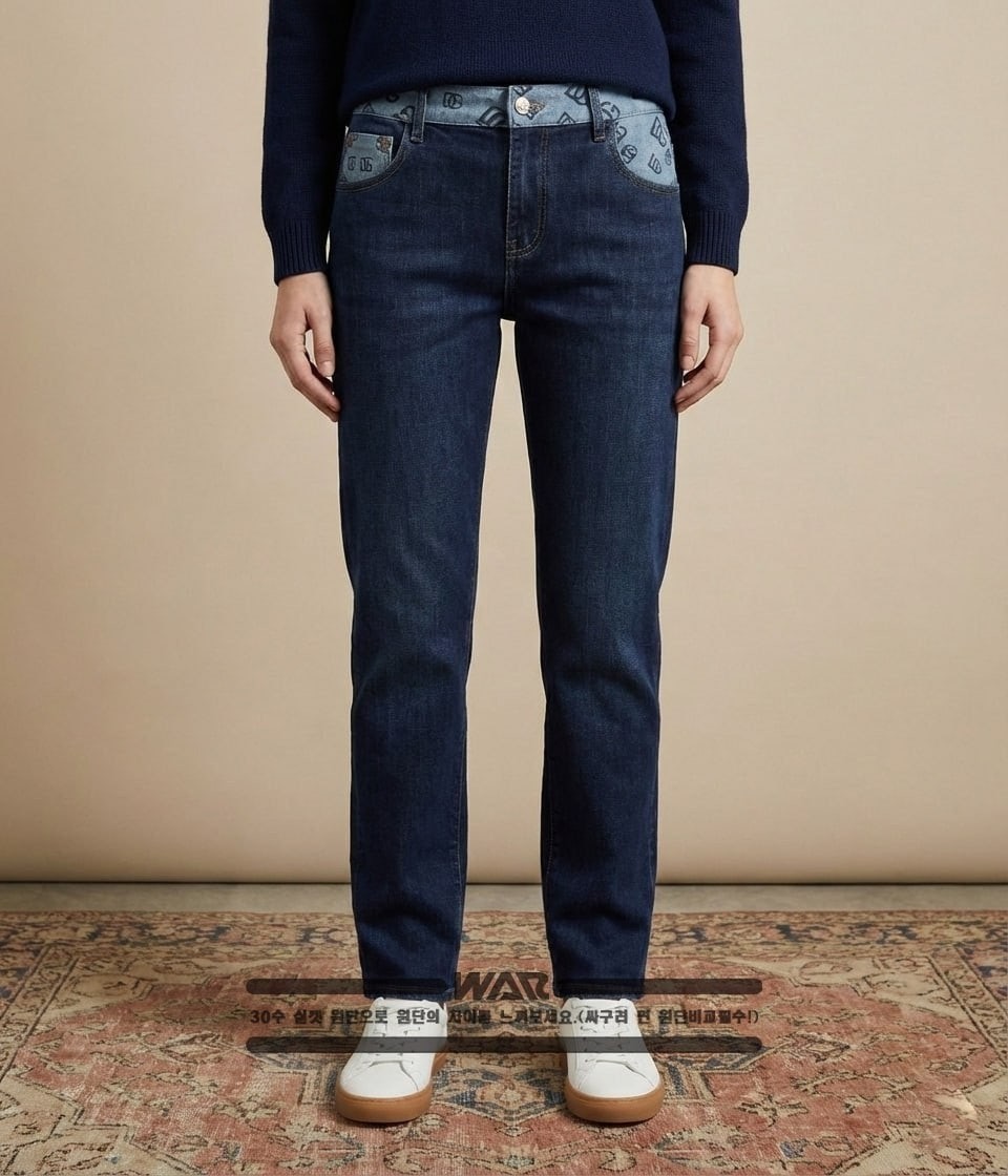 #청바지 [DOLCE.&GABBANA DG 패턴 진청 청바지 ] (min 940857)