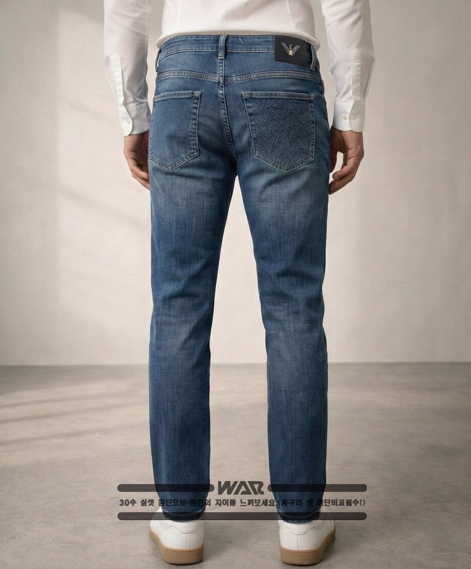 #청바지 [EMPORIOARMANI 독수리 불박 중청 청바지 ] (min 461107)