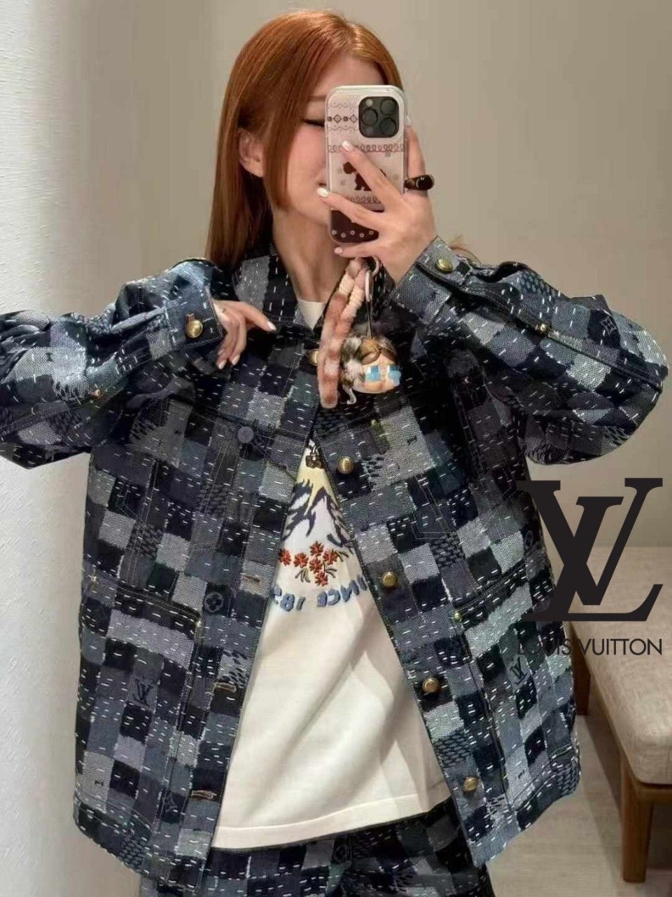 #명품의류 [LO.UISVUITTON] 다미에 라인 데님 자켓 (min 115807)