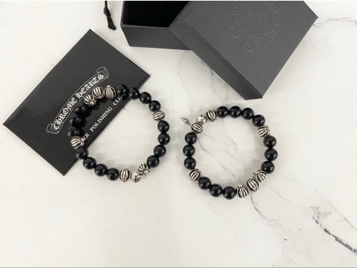 크VVV 크로스 오닉스 팔찌