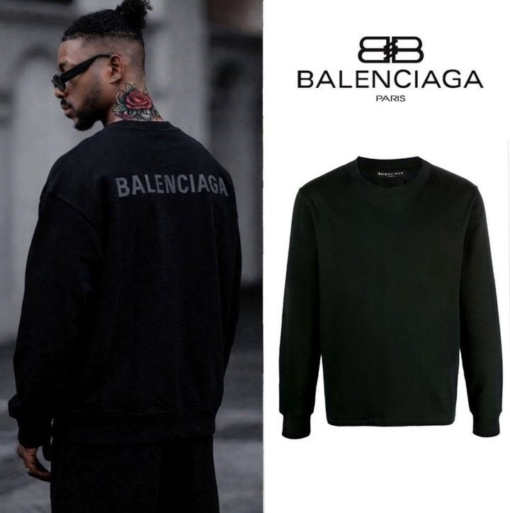 (090)2026 S/S 발*시아가(ba*enc*aga) 백로고 맨투맨