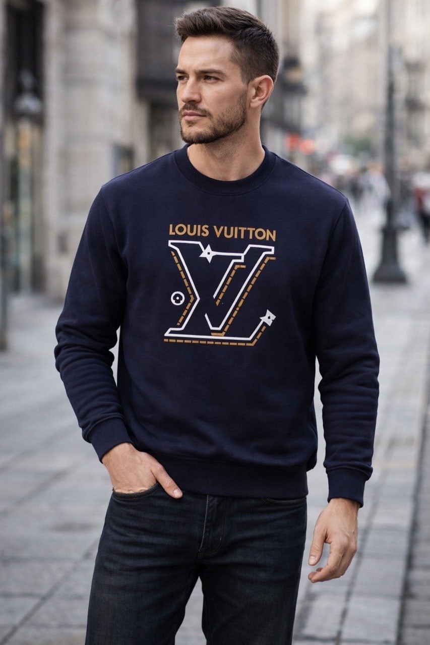 💕 루* 점선 시그니처 로고 라운드 반팔 티셔츠