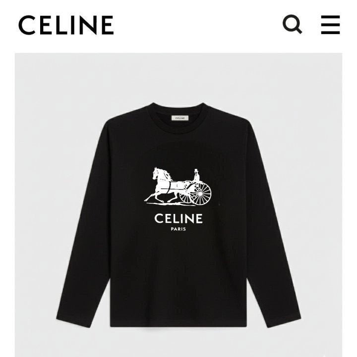 💕 셀** 마차로고 긴팔 티셔츠