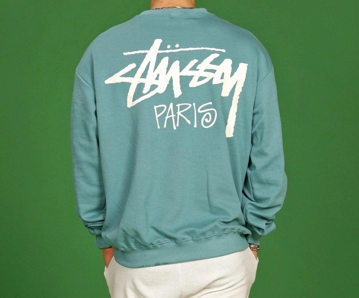 💕 스** 파리 로고 맨투맨