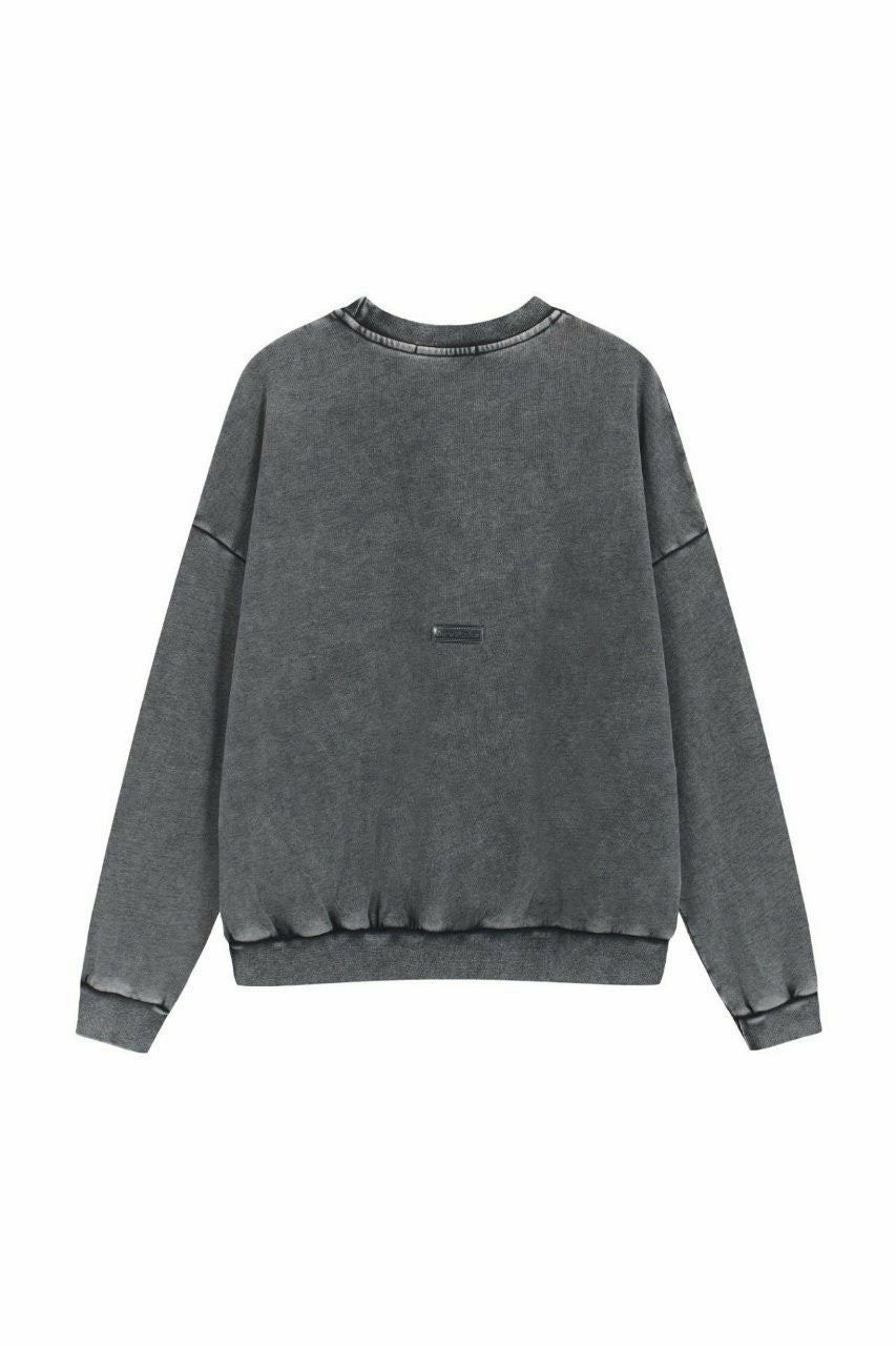 💕 아** 백로고패치 맨투맨