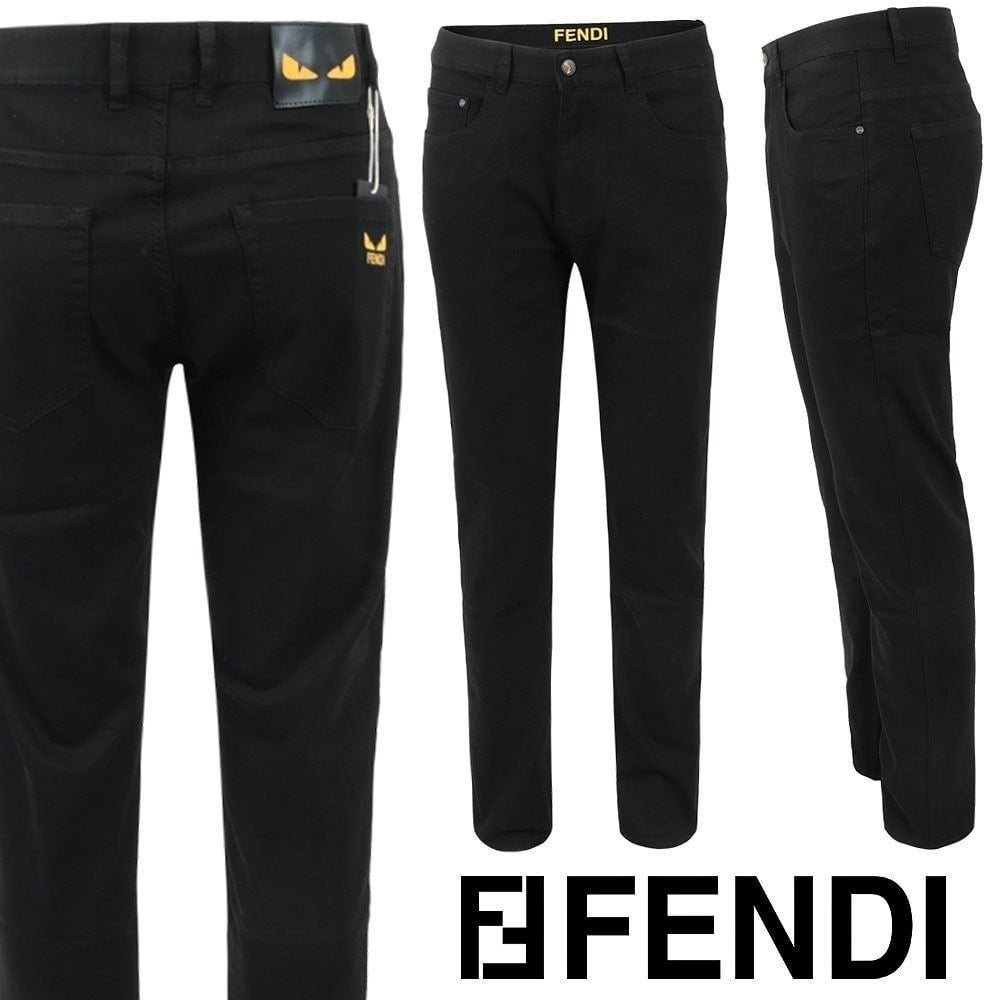 💕 펜* 스몰 로고 블랙 슬림 일자진