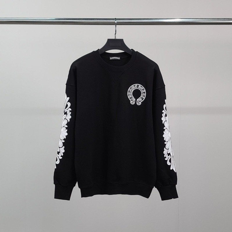 💕 크* 래더 자수말굽 오버핏 맨투맨