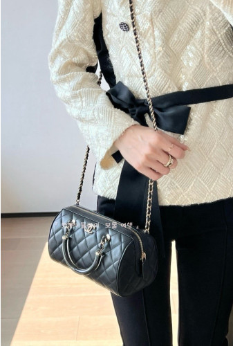 💕 샤* 고급 AP4411 25크루즈 램스킨 탑핸들 미니 볼링백