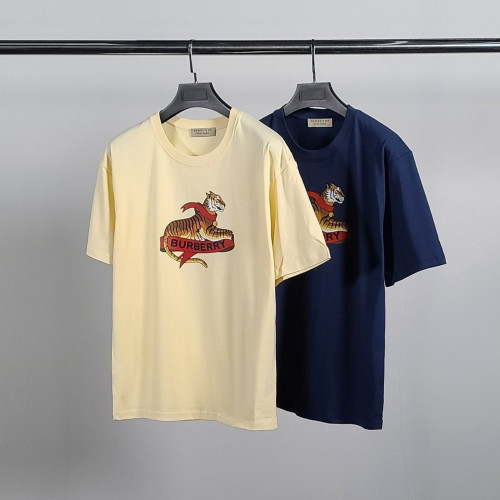 💕 버** 타이거프린팅 코튼 반팔티