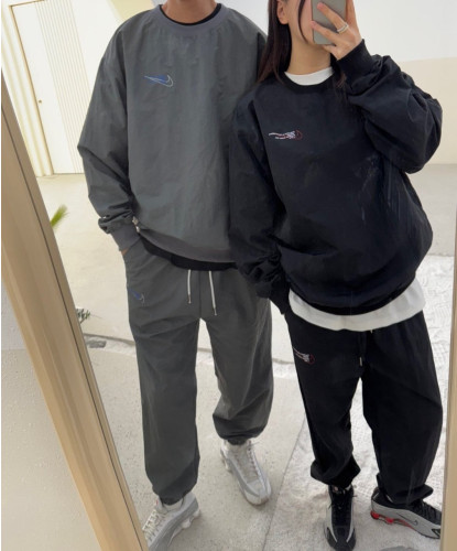 아블로 나일론 맨투맨 셋업 NK-3592