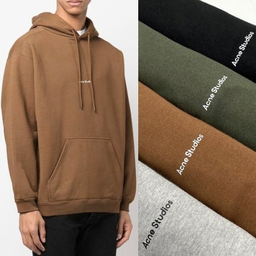 스몰영문로고 후드 AC-447