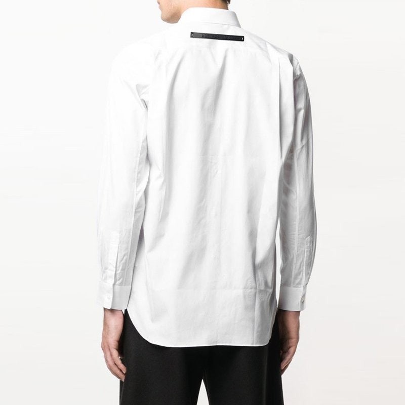 레더패치 솔리드셔츠 BC-655