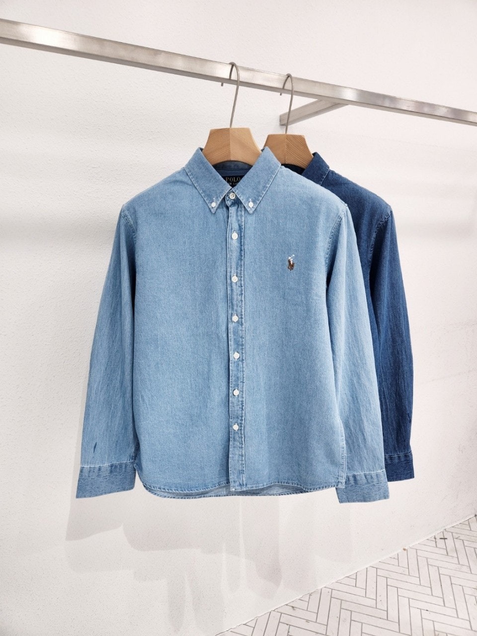 데님 셔츠 PO-641