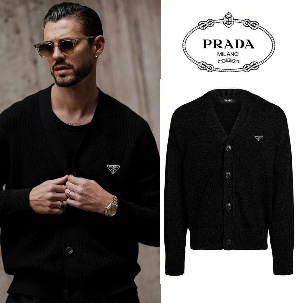 트라이앵글 플레이트 커플가디건 PR-3299