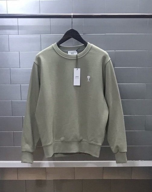 드꾀흐 스웻 맨투맨 카키 AI-707