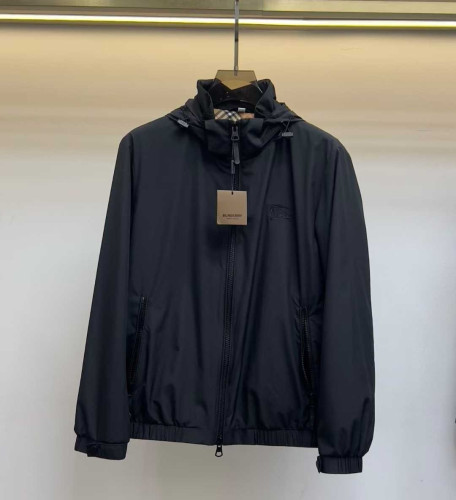 체크 기마 후드 자켓 BB-3633