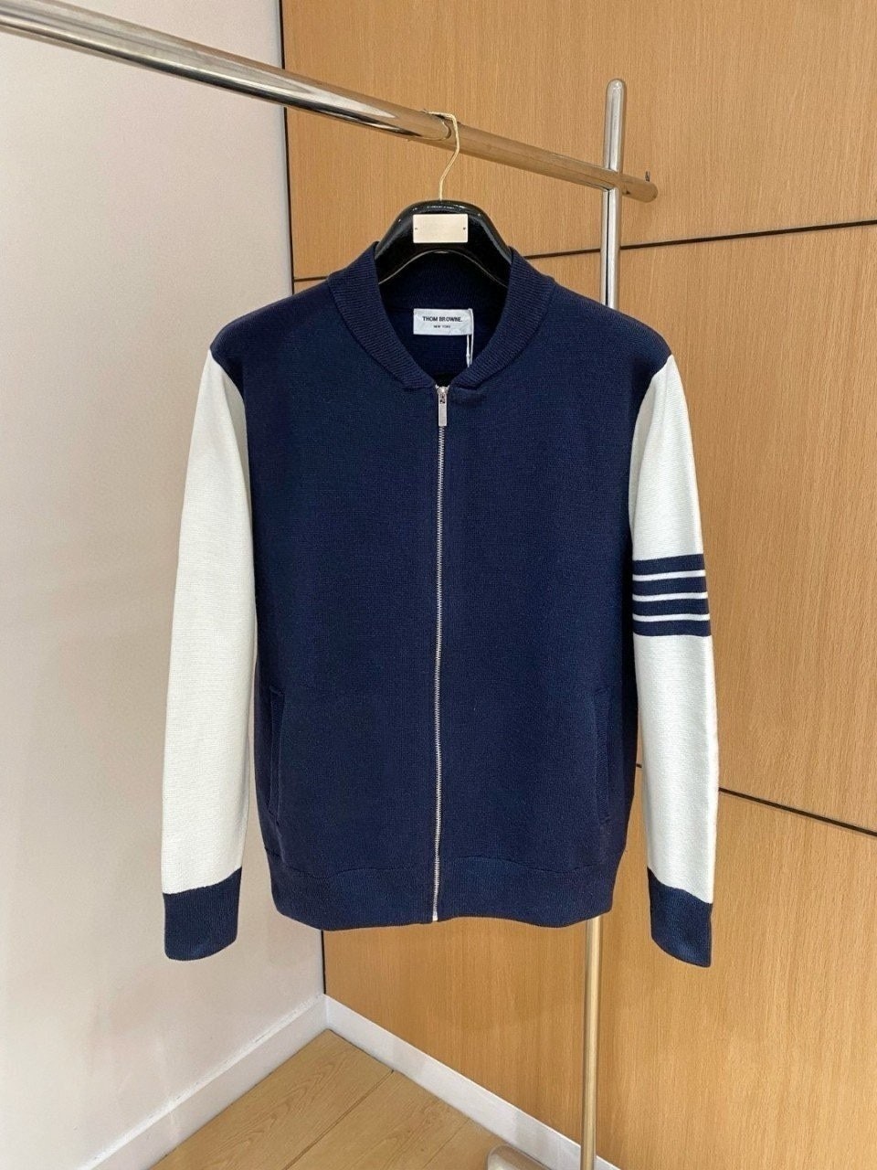 집업완장 니트자켓 TM-4038