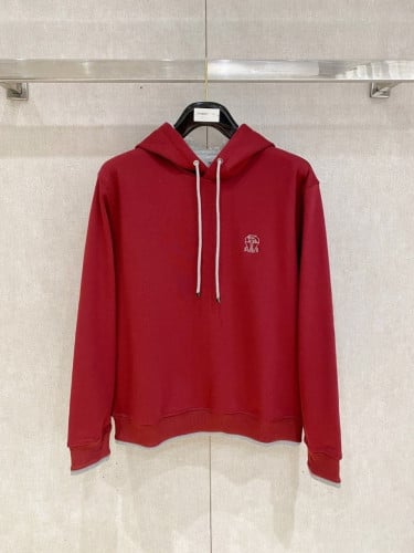 톤배색 후드(기모) BU-155