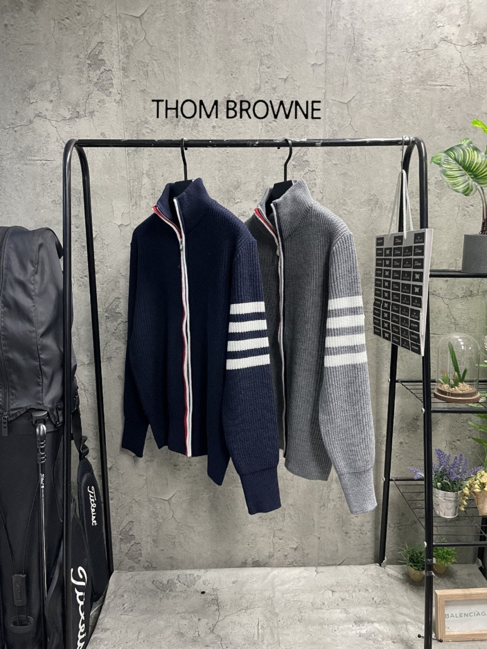 집업 가디건 니트 TM-4024