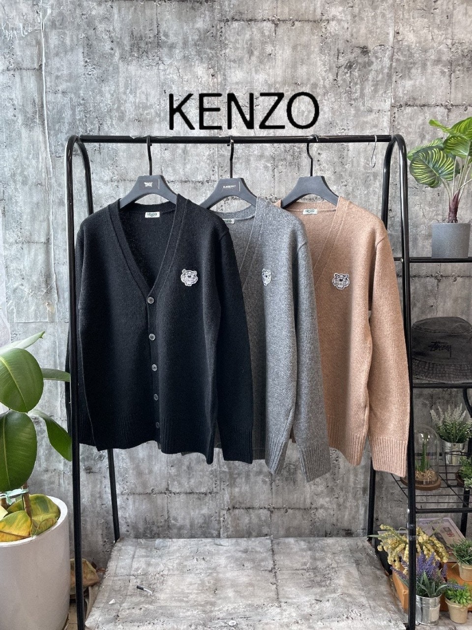 타이거 램스울가디건 KEN-356