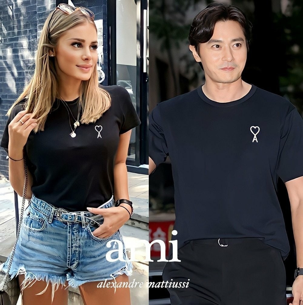 체인스티치 커플 반팔티셔츠 AI-409