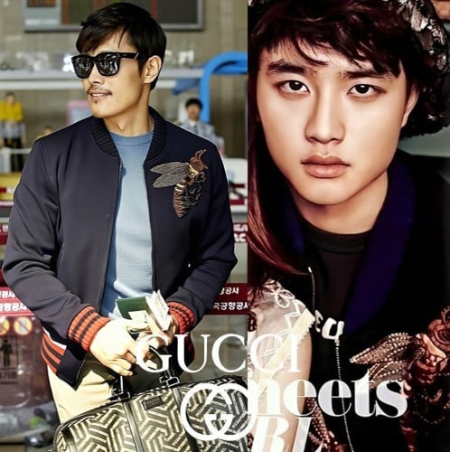 울 모직 이병헌 블루종 네이비 GU-2736