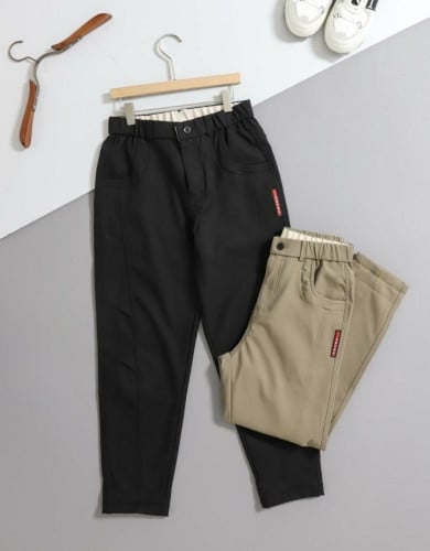 삼각로고 개버딘 팬츠 PR-3712