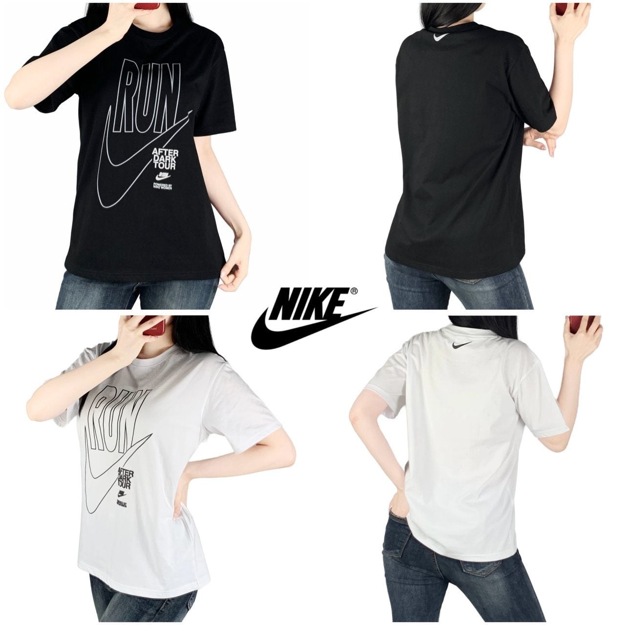 런 싱글 면 반팔티 (P-9689)