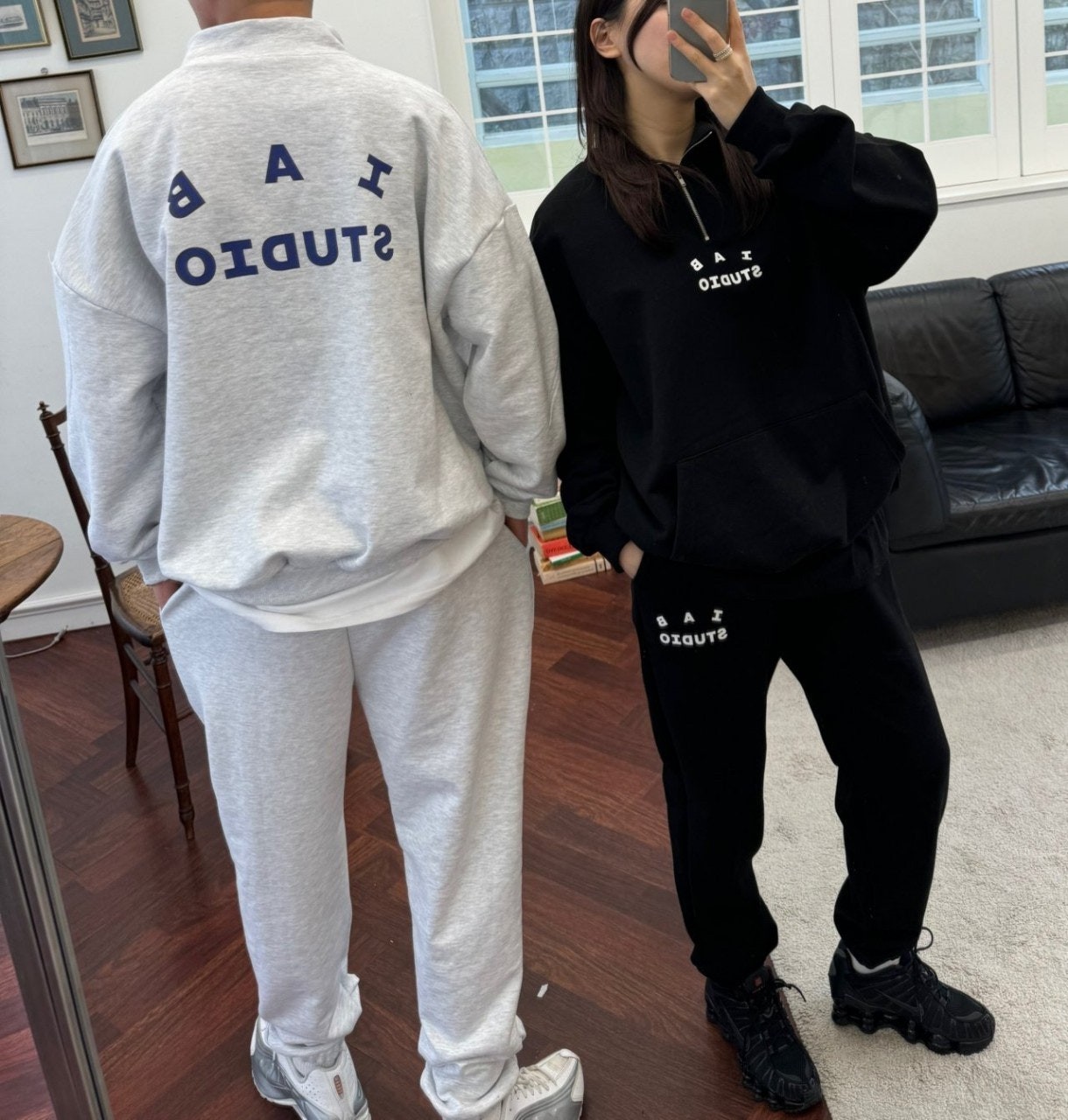 스튜디오 쭈리 반집업 셋업 IA-126