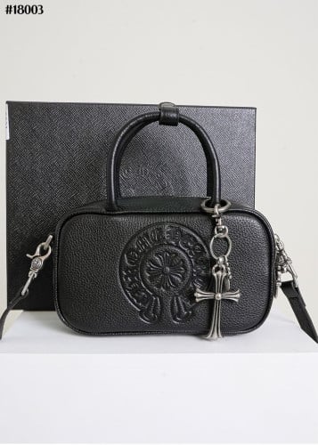 🔆 [Chrome Herts] 크롬하츠 홀스슈 니치 레더 볼링 백 🔆