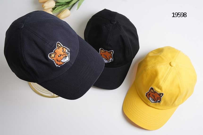 🔆 [MAISON KITSUNE] 메종키츠네 폭스 헤드 볼캡 🔆