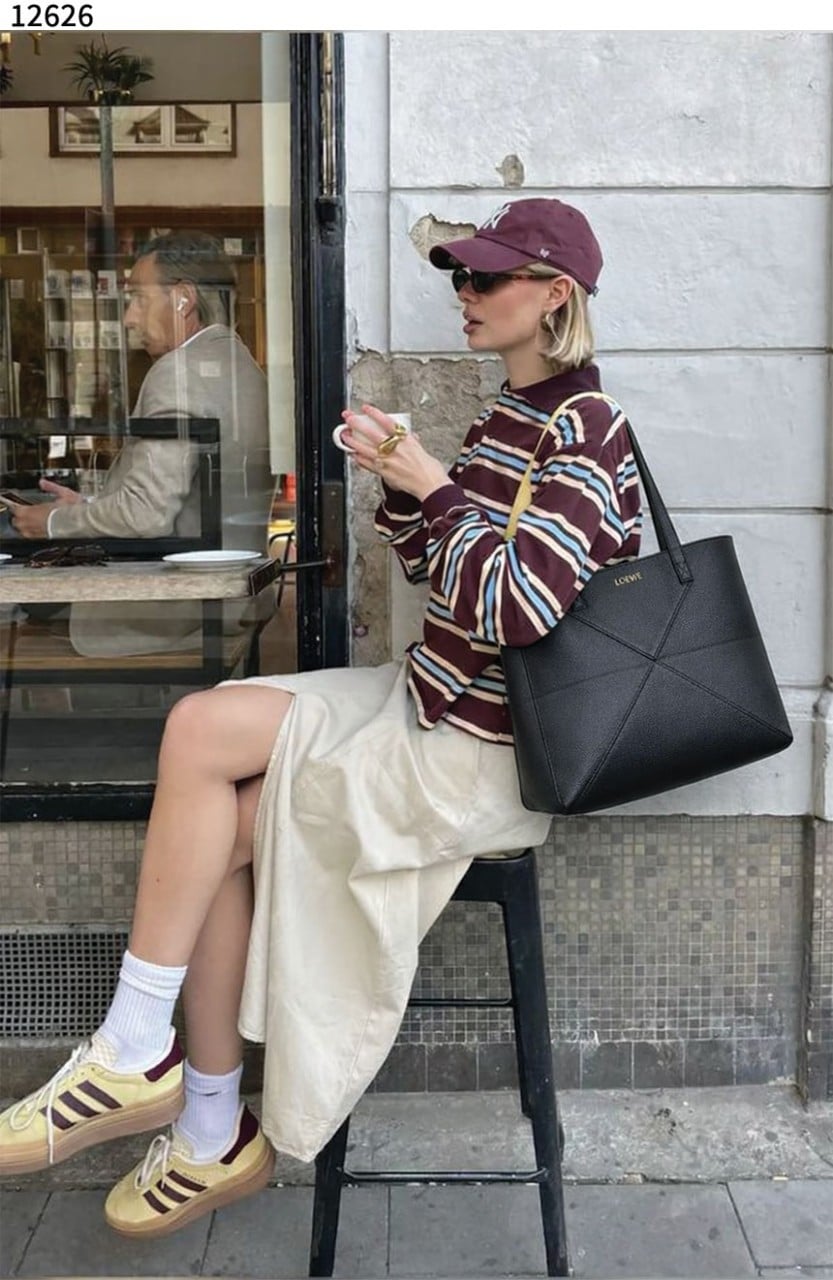 #로에배 [LOEWE] 수입프리미엄급 로에베 미디움 퍼즐 폴드 토트 소프트 카프스킨 신상 입고💢 #가방 #태그 #12626