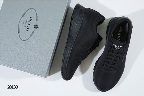 🔆 [PRADA] 프라다 레터링로고 패브릭 스니커즈 🔆