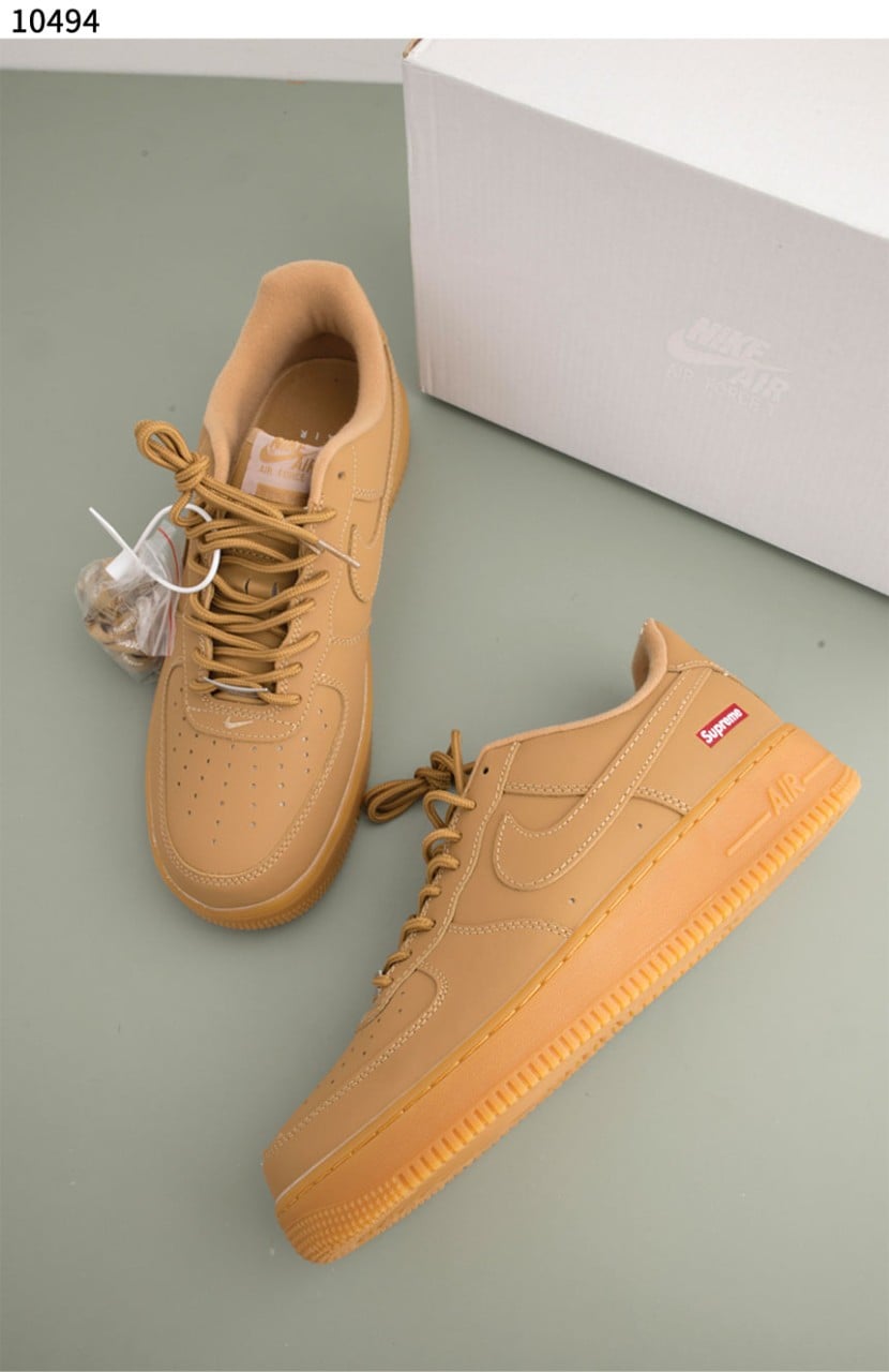 #나이키 [NIKE]  Nike x Supreme Air Force 1 Low Flax 신상입고💢 #신발 #10494