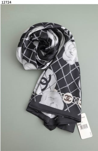 #샤넬 [Chanel] 까멜리아 실크 스카프 신상입고💢 #머플러 #12724