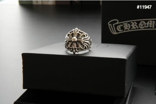 🍀 [Chrome Herts] 크롬하츠 더블 플로랄 오픈 링 반지 🍀